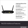 NETGEAR WiFi Router (R6230) - AC1200 Dual Band Wireless Speed (up to 1200 Mbps) | Up to 1200 sq ft Coverage & 20 Devices | 4 x 1G Ethernet