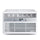MIDEA MAW06R1BWT 6,000 BTU EasyCool Window Air Conditioner, Fan-Cools, Circulates, and Dehumidifies Up to 250 Square Feet, Has A Reusable Filter, and Includes an LCD Remote Control, 6000, White