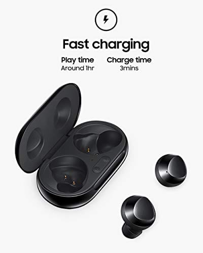 Samsung Galaxy Buds Plus, True Wireless Earbuds (Wireless Charging Case Included), Black – US Version