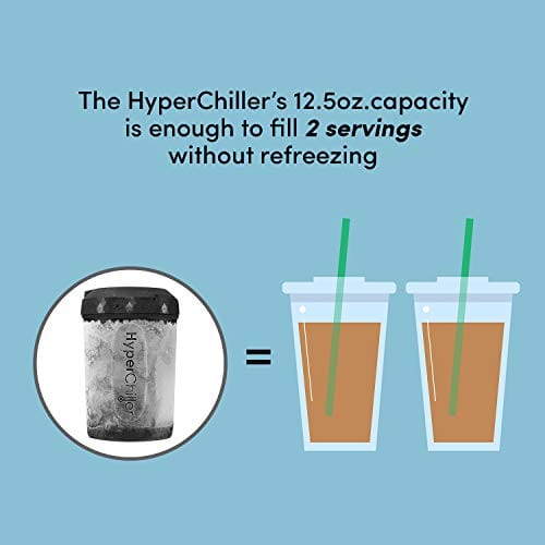HyperChiller Long Lasting Beverage Chiller, For Alcohol, Juice, Coffee, Hc2
