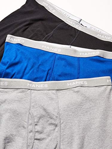 Hanes Men's Cool Dri Tagless Boxer Briefs With Comfort Flex Waistband, Multipack, 6 Pack - Assorted , Small