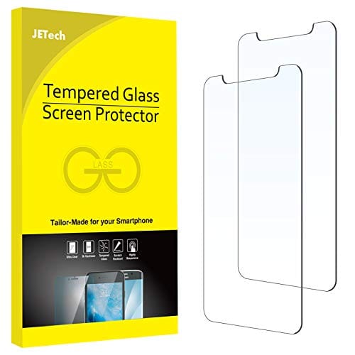 JETech Screen Protector for iPhone 11 Pro Max and iPhone Xs Max 6.5-Inch, Tempered Glass Film, 2-Pack