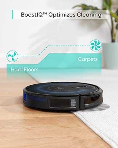 eufy by Anker, RoboVac G30, Robot Vacuum with Smart Dynamic Navigation 2.0, 2000Pa Strong Suction, Wi-Fi, Compatible with Alexa, Carpets and Hard Floors