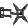 Full Motion TV Monitor Wall Mount Bracket Articulating Arms Swivels Tilts Extension Rotation for Most 13-42 Inch LED LCD Flat Curved Screen TVs & Monitors, Max VESA 200x200mm up to 44lbs by Pipishell