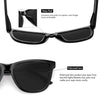 MEETSUN Polarized Sunglasses for Women Men Classic Retro Designer Style (Ombre Brown Frame / Gradient Brown Lens, 54)
