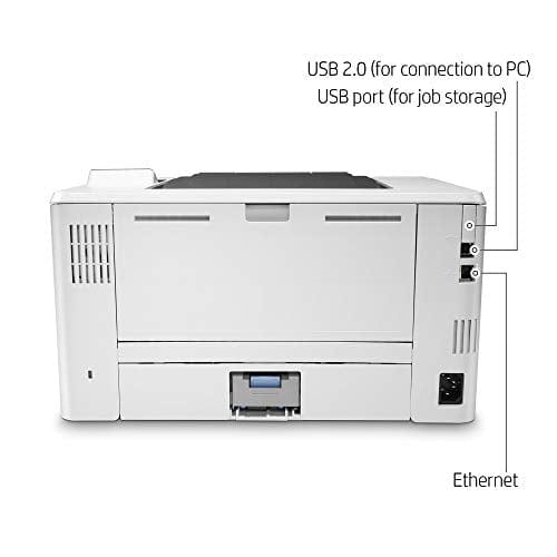 HP LaserJet Pro M404dn Monochrome Laser Printer with Built-In Ethernet & Double-Sided Printing - Built-in Ethernet (W1A53A)