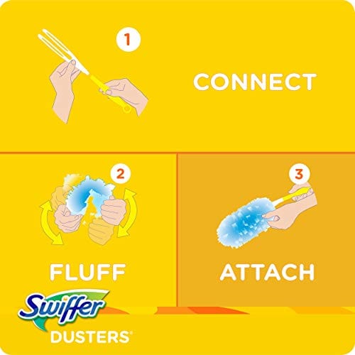 Swiffer Dusters Surface Refills, Ceiling Fan Duster, Unscented, 18 Count