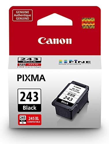 Canon PG-243 Black Ink Cartridge Compatible to iP2820 MX492, MG2420, MG2520, MG2920, MG2922, MG2924 MG3020, MG2525, TS3120, TS302, TS202 and TR4520