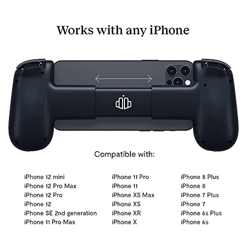 Backbone One iOS Mobile Gaming Gamepad/Controller for Apple iPhone (MFi Certified) - Apple Arcade, Playstation Remote Play