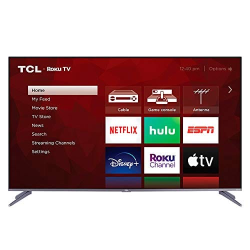 TCL 50-inch 5-Series 4K UHD Dolby Vision HDR QLED Roku Smart TV - 50S535, 2021 Model