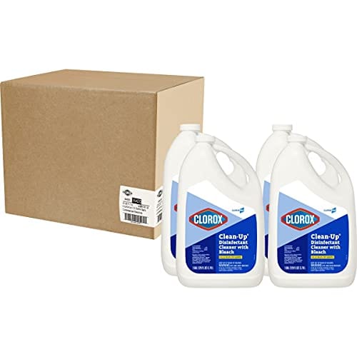 Clorox Commercial Solutions Clorox Clean-Up All Purpose Cleaner with Bleach - Original, 128 Ounce Refill Bottle, 4 Bottles/Case (35420)