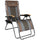TIMBER RIDGE Oversized Zero Gravity Chair Folding Patio Lounge with Adjustable Headrest Cup Holder for Outdoor Garden Lawn-Support up to 350lbs(Brown)