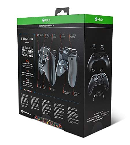 PowerA FUSION Pro Wired Controller for Xbox One - Black, Gamepad, Wired Video Game Controller, Gaming Controller, Xbox One