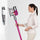 Dyson V7 Motorhead Cordless Stick Vacuum Cleaner, Fuchsia (227591-01)