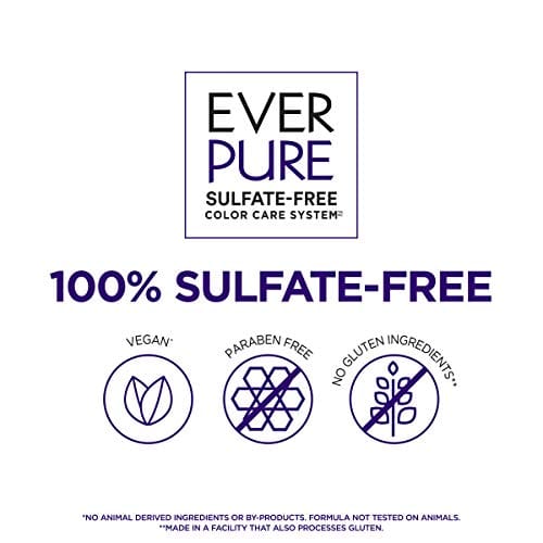 L'Oreal Paris EverPure Sulfate Free, Ultra Pigmented Anti Brass Purple Mask Rinse Out Treatment, Neutralizes Brass and Deeply Nourishes, bleached, blonde or highlighted hair, 3 fl. oz.