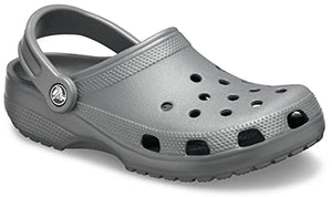 Crocs Men's and Women's Classic Clog, Slate Grey, 4 Women/2 Men