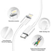 iPhone Fast Charger Cable【Apple MFi Certified】 Lightning Cables 20W PD USB C Wall Charger 2-Pack 6FT Fasting Charging Adapter Compatible with iPhone 12/12 Pro/Max/11/11Pro/XS/Max/XR/X/8/8Plus,iPad