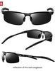 ROCKNIGHT Driving Polarized Sunglasses Men UV400 HD Glasses Sport Boating Biking