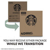 Starbucks K-Cup Coffee Pods — Blonde, Medium & Dark Roast Variety Pack for Keurig Brewers — 1 box (40 pods total)