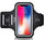 TRIBE Water Resistant Cell Phone Armband Case Running Holder for iPhone Pro Max Plus Mini SE (12/11/X/XS/XR/8/7/6/5) Galaxy S Ultra Plus Lite Edge Note (21/20/10/9/8/7/6/5) Adjustable Strap Pocket Key