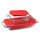 Pyrex Easy Grab Glass Food Bakeware and Storage Containers (4-Piece Set, BPA Free Lids)