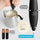 Zulay Original Milk Frother Handheld Foam Maker for Lattes - Whisk Drink Mixer for Coffee, Mini Foamer for Cappuccino, Frappe, Matcha, Hot Chocolate by Milk Boss (Black)