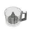 GE Food Processor | 12 Cup | Complete With 3 Feeding Tubes & Stainless Steel Accessories