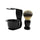CINEEN Anself 3 In 1 Shaving Brush Kit Badger Hair Shaving Brush Shaving Soap Bowl Shaving Brush Holder Super Shaving kit