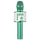 BONAOK Bluetooth Wireless Karaoke Microphone,3-in-1 Portable Handheld Karaoke Mic Speaker Machine Birthday Home Party for PC or All Smartphone Q37 (Green)
