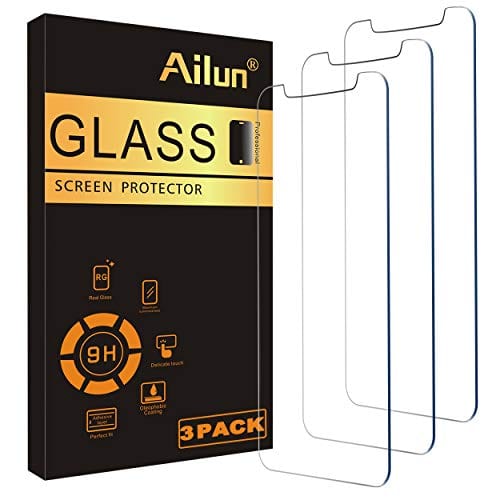 Ailun Glass Screen Protector Compatible for iPhone 11/iPhone XR, 6.1 Inch 3 Pack Tempered Glass