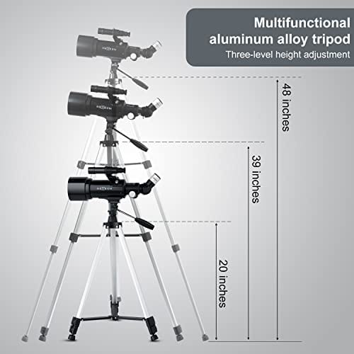 Telescope 70mm Aperture 500mm - for Kids & Adults Astronomical refracting Portable Telescopes