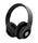 iJoy Matte Finish Premium Rechargeable Wireless Headphones Bluetooth Over Ear Headphones Foldable Headset with Mic (Stealth)