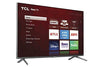 TCL 65-inch 6-Series 4K UHD Dolby Vision HDR QLED Roku Smart TV - 65R635, 2021 Model