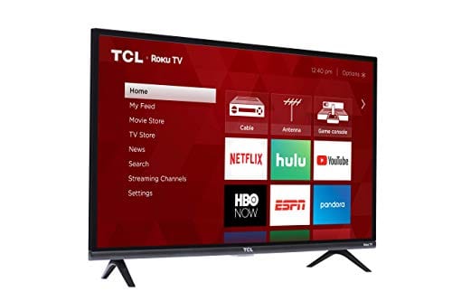 TCL 32-inch 1080p Roku Smart LED TV - 32S327, 2019 Model