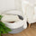 Goodpick Large Basket 23.6"D x 14.2"H Jumbo Woven Basket Cotton Rope Basket Baby Laundry Basket Hamper with Handles