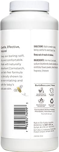 Burt's Bees Baby 100% Natural Dusting Powder, Talc-Free Baby Powder - 7.5 Ounces Bottle - Pack of 3