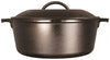 Lodge 5 Quart Cast Iron Dutch Oven. Pre-Seasoned Pot with Lid and Dual Loop Handle