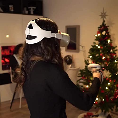 Adjustable Head Strap for Oculus Quest 2 VR Headset, Enhanced Support and Comfort in VR Gaming (Quest 2 Headset Not Included)