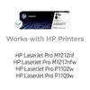 HP 85A | CE285A | Toner Cartridge | Black | Works with HP LaserJet Pro M1212nf, M1217nfw, P1102w, P1109w