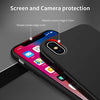 for iPhone X Case, OTOFLY [Silky and Soft Touch Series] Premium Soft Silicone Rubber Full-Body Protective Bumper Case