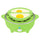 Elite Cuisine EGC-007G Maxi-Matic ~ ~ Electric Egg Poacher, Omelet, Scrambled Eggs & Soft, Medium, Hard-Boiled Egg Boiler Cooker with Auto-Shut off and Buzzer, 7 Egg Capacity, Green