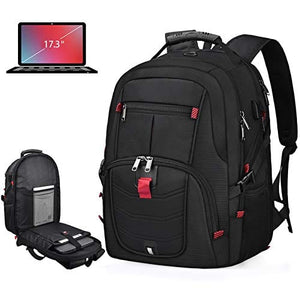 Laptop Backpack 17 Inch Waterproof Extra Large TSA Travel Backpack Anti Theft College School Business Mens Backpacks with USB Charging