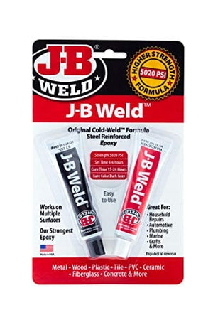 J-B Weld 8265S Original Cold-Weld Steel Reinforced Epoxy - 2 oz.