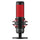 HyperX QuadCast - USB Condenser Gaming Microphone, for PC, PS4, PS5 and Mac, Anti-Vibration Shock Mount, Four Polar Patterns, Pop Filter, Gain Control, Podcasts, Twitch, YouTube, Discord, Red LED