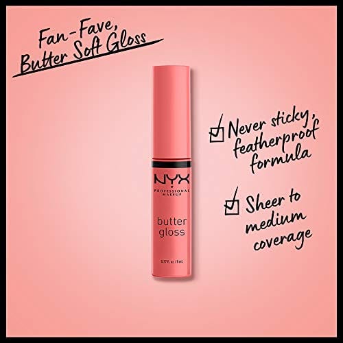 NYX PROFESSIONAL MAKEUP Butter Gloss - Creme Brulee, Natural