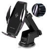 Car Phone Mount,Auto-Clamping Smart Sensor 10W Qi Fast Charging Car Front Windshield Dashboard Air Vent Phone Holder Compatible with iPhone12/12 pro max/Samsung S20/note 20 All 4.7-6.7 Inch Smartphone