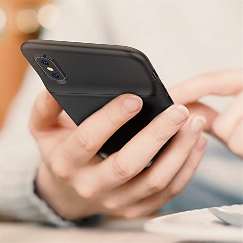 Battery Case for iPhone X/XS, 4000mAh Portable Protective Charging Case Extended Rechargeable Battery Pack Charger Case