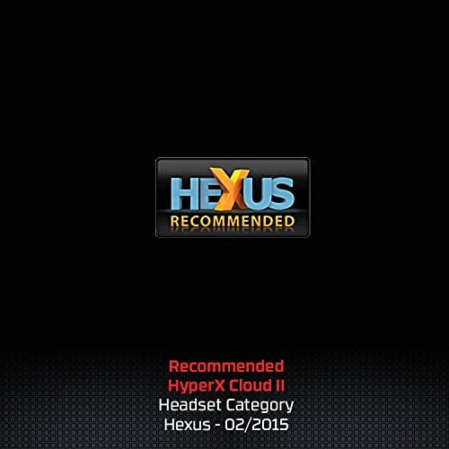 HyperX Cloud II - Gaming Headset, 7.1 Surround Sound, Memory Foam Ear Pads, Durable Aluminum Frame
