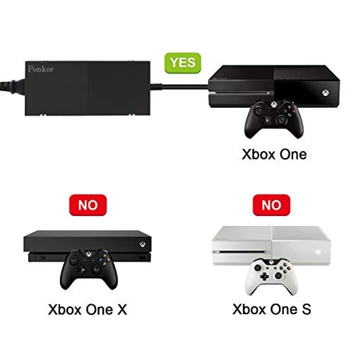Xbox One Power Supply Xbox One Power Brick Power Box Power Block Replacement Adapter AC Power Cord Cable for Microsoft Xbox One