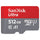 SanDisk 512GB Ultra MicroSDXC UHS-I Memory Card with Adapter - 120MB/s, C10, U1, Full HD, A1, Micro SD Card - SDSQUA4-512G-GN6MA